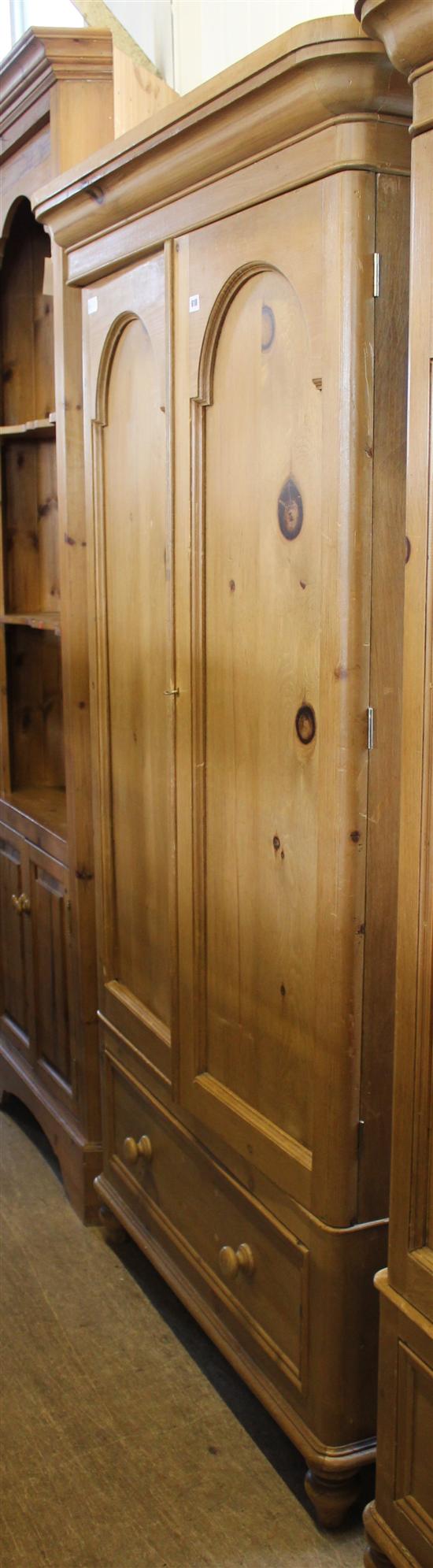 Pine wardrobe